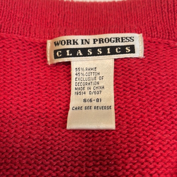 Work In Progress Classics Vintage 1970s Sweater - Picture 14 of 15